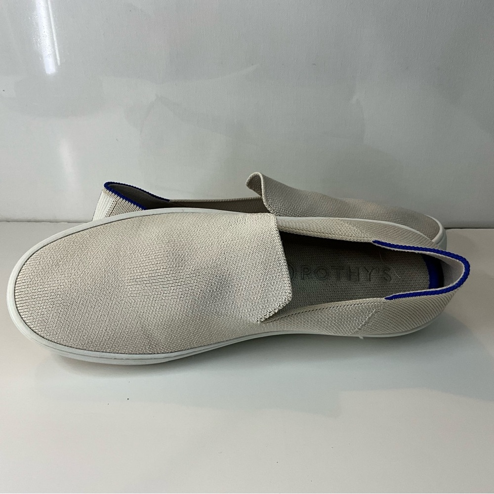 Rothys Casual Cream Slip-On Sneakers 8.5 - Picture 9 of 11